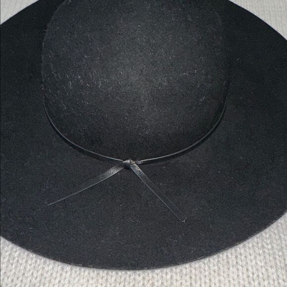 a new day Black Vintage Style Dome Fedora Wool Hat main image 7